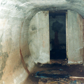 Decoy airfield at Halls Farm. Bunker interior other end.jpg